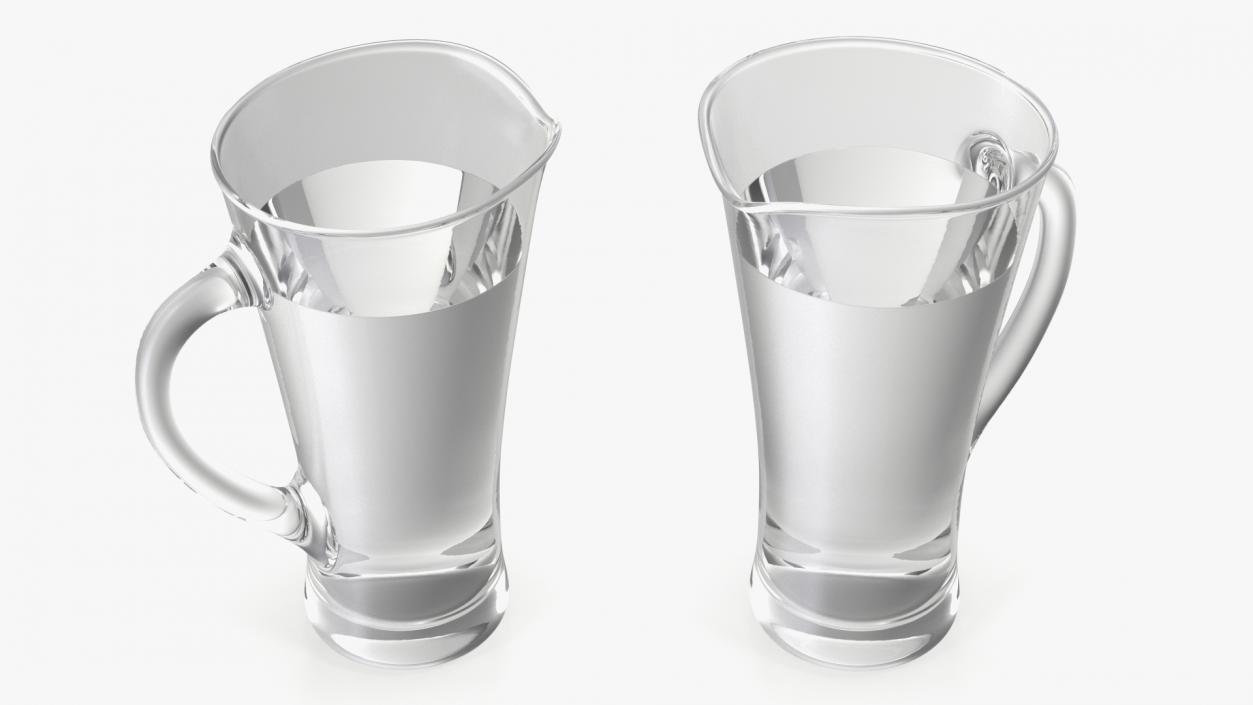 Glass Jugs With Water Collection 3 3D model