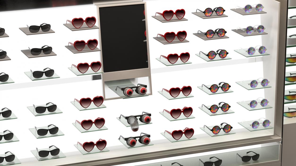 Party Sunglasses Collection 3 3D model