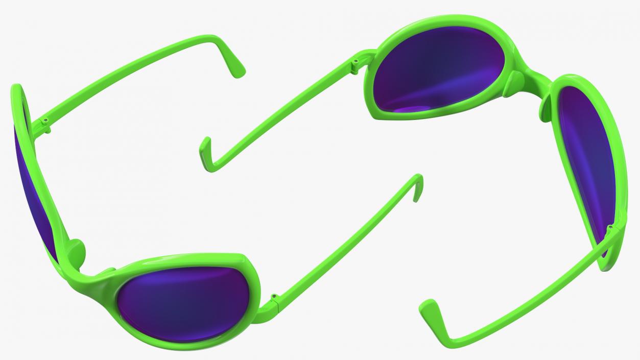 Party Sunglasses Collection 3 3D model