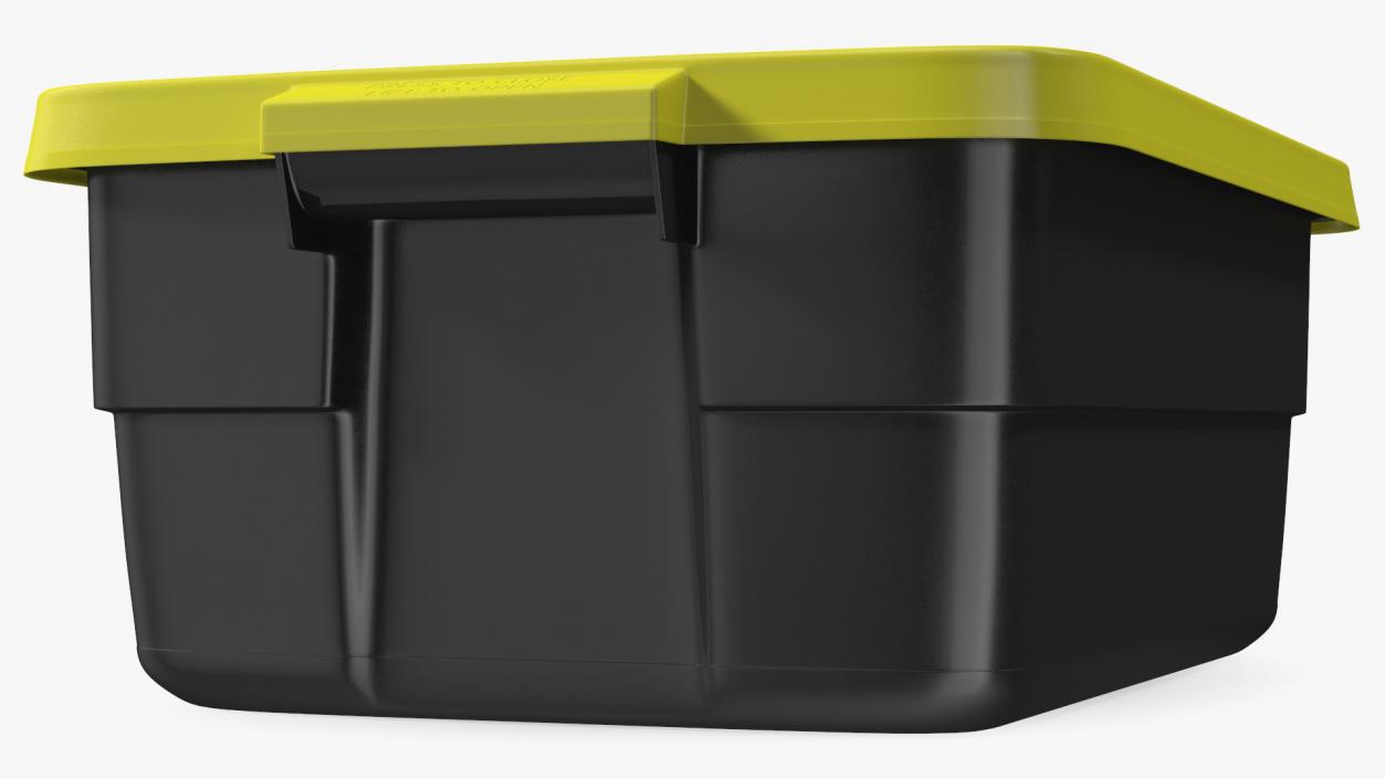 Polyethylene Storage Bin 10 Gallon 3D model