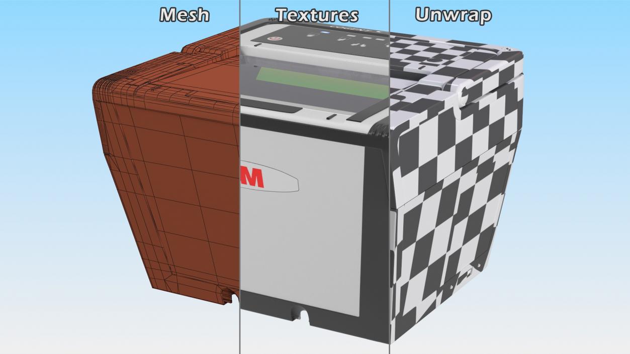 3D Cogent 3M CS500e Live Scan Tenprint Scanner On