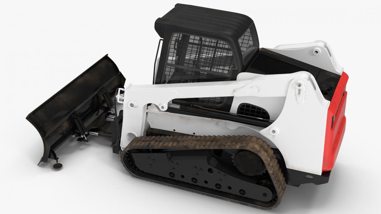 Compact Track Loader Rigged 3D