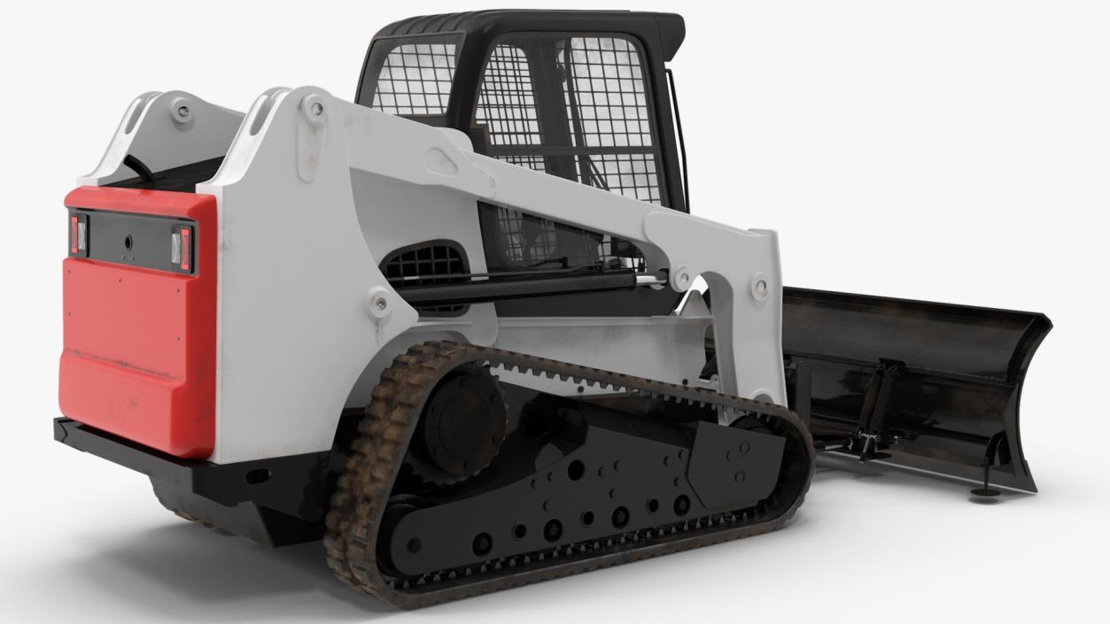 Compact Track Loader Rigged 3D