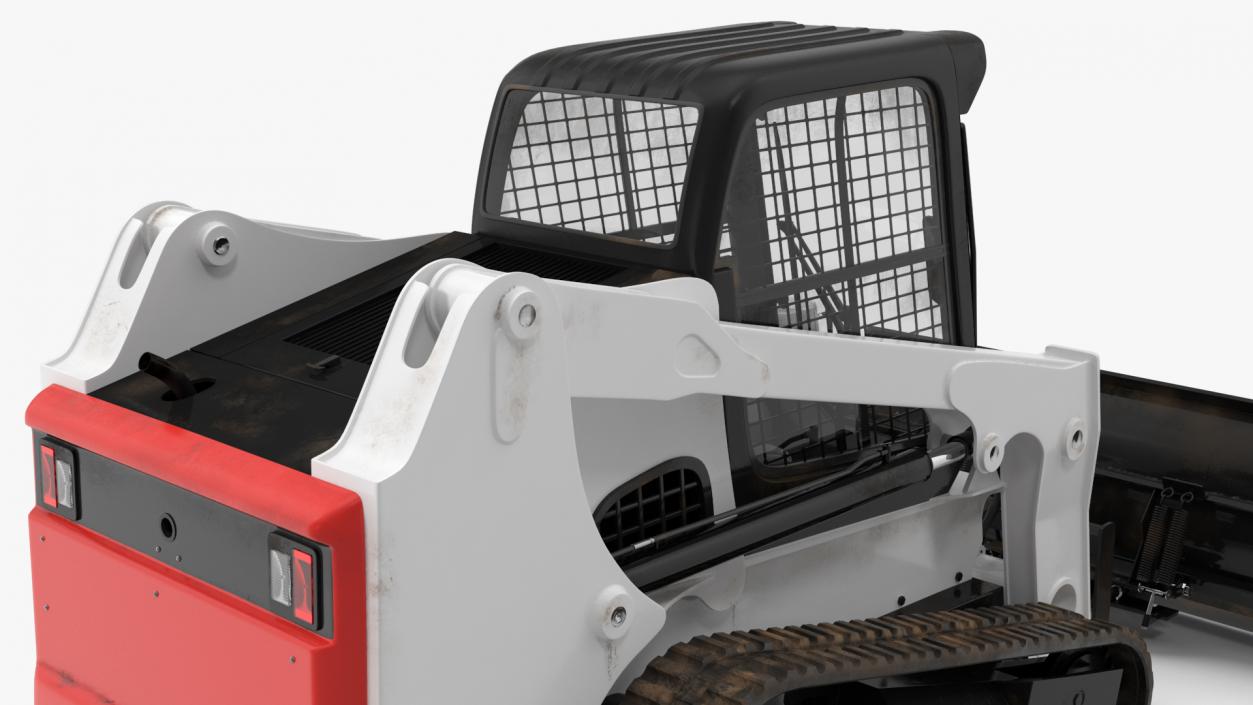 Compact Track Loader Rigged 3D