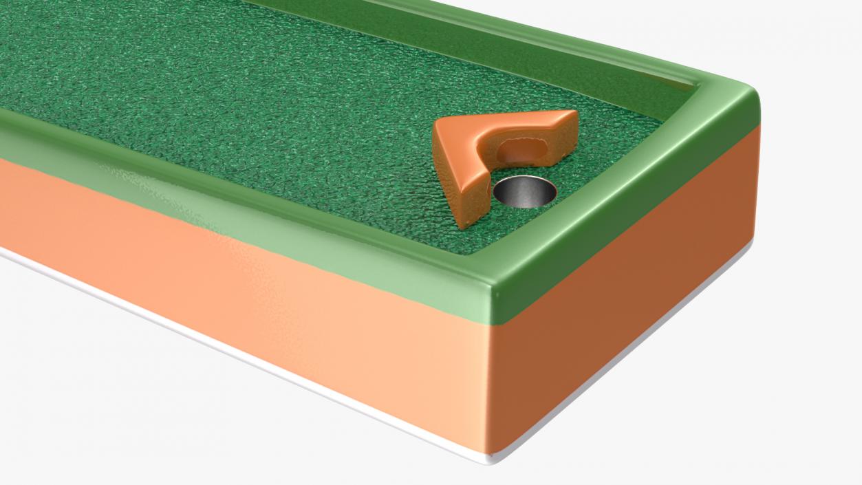 Minigolf 35 Portable Course Hole 4 3D model