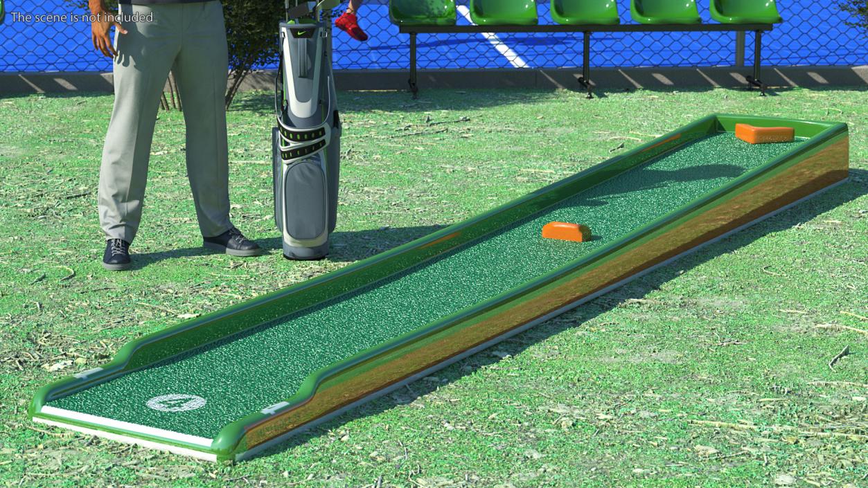 Minigolf 35 Portable Course Hole 4 3D model