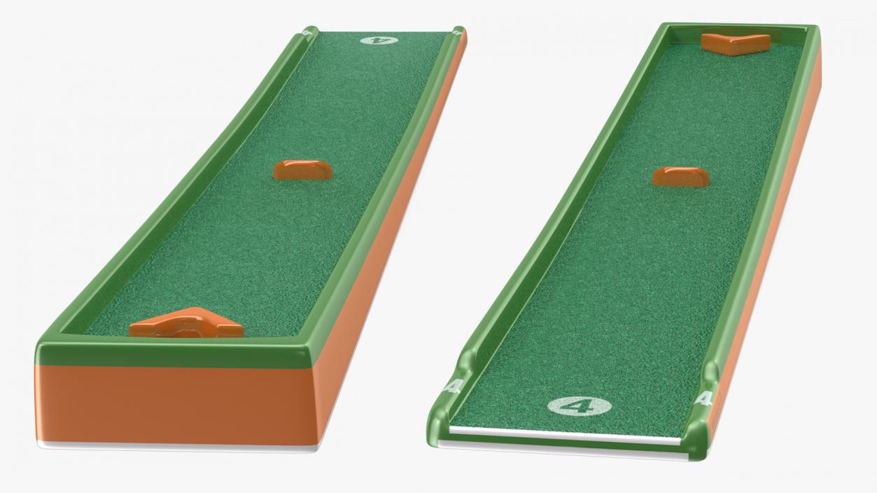 Minigolf 35 Portable Course Hole 4 3D model