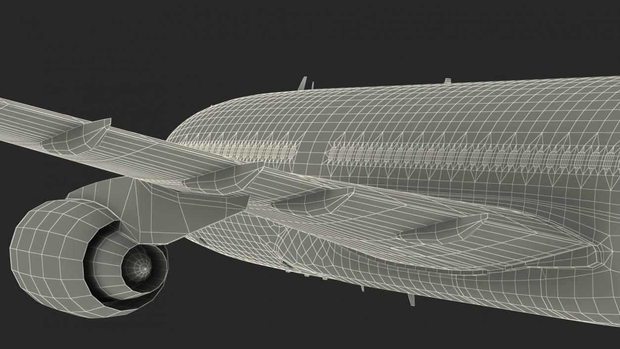 3D Delta Air Lines Lockheed L-1011 TriStar Flight