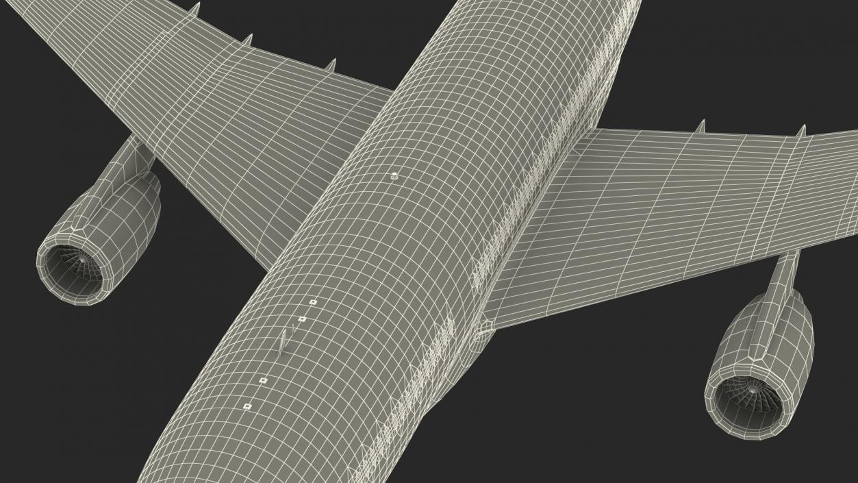 3D Delta Air Lines Lockheed L-1011 TriStar Flight