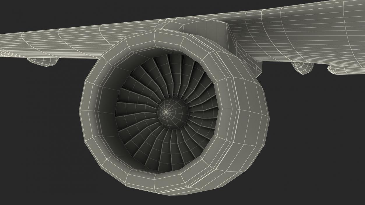 3D Delta Air Lines Lockheed L-1011 TriStar Flight