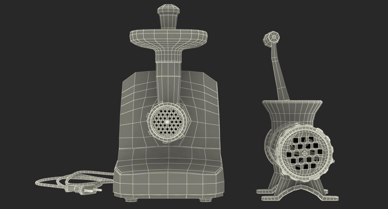 Meat Grinders Collection 3D model