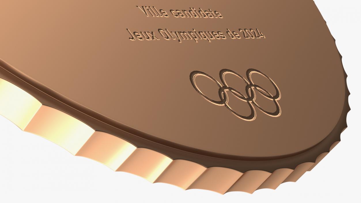 3D model Olympic Medals 2024 Collection