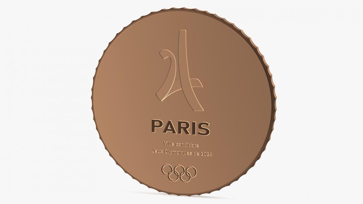 3D model Olympic Medals 2024 Collection