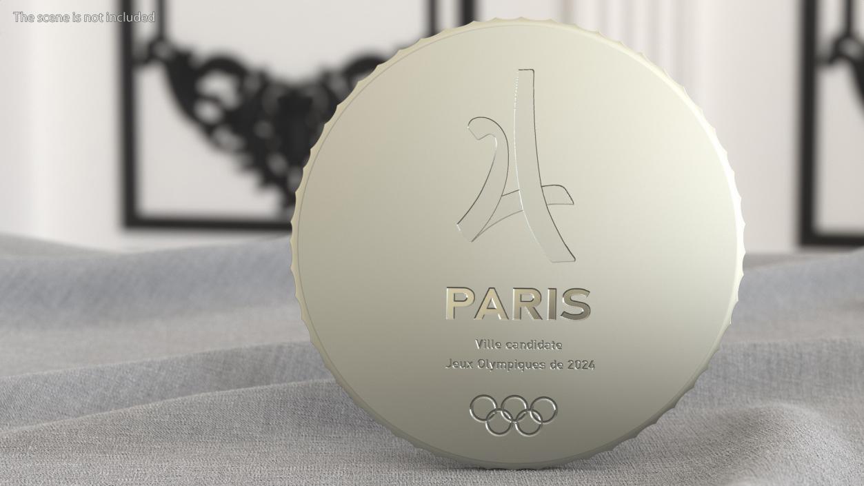 3D model Olympic Medals 2024 Collection