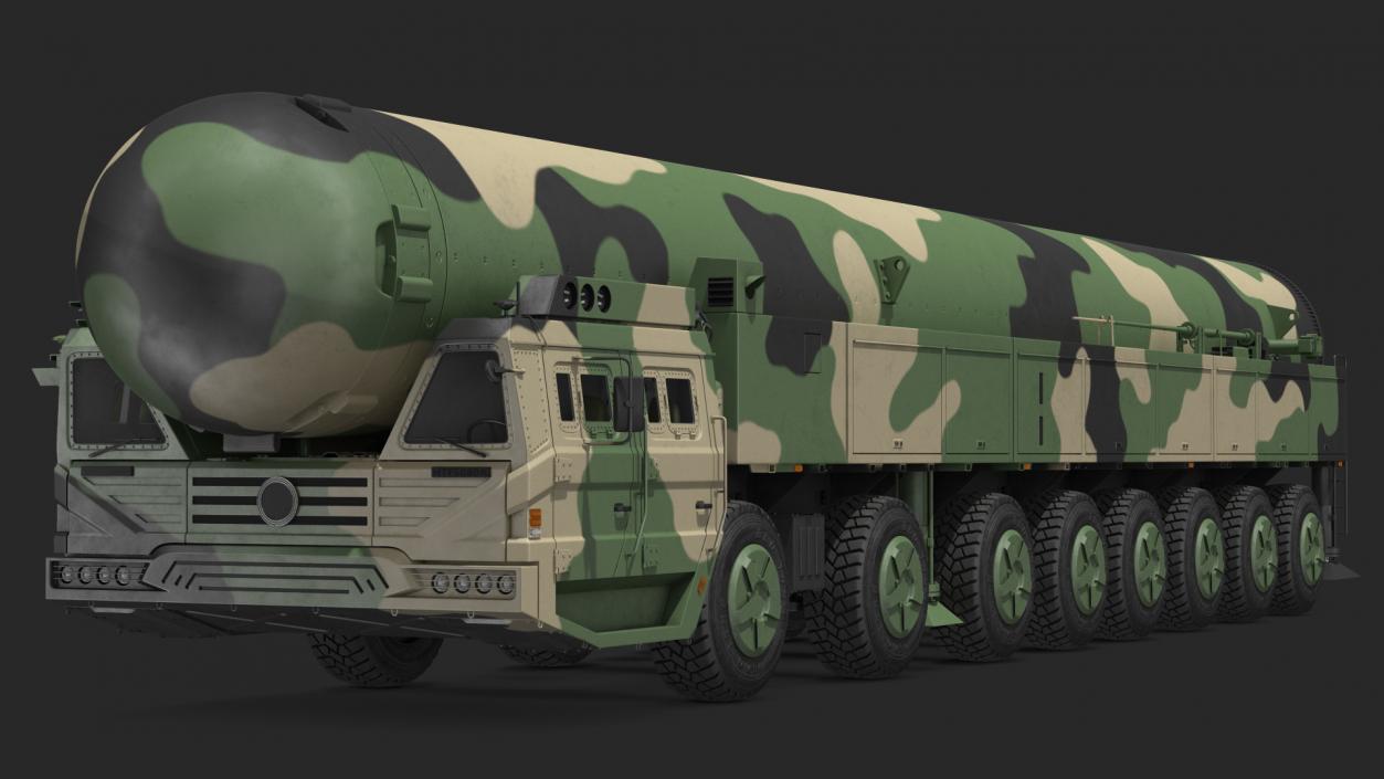 ICBM Launch Vehicle Generic 3D