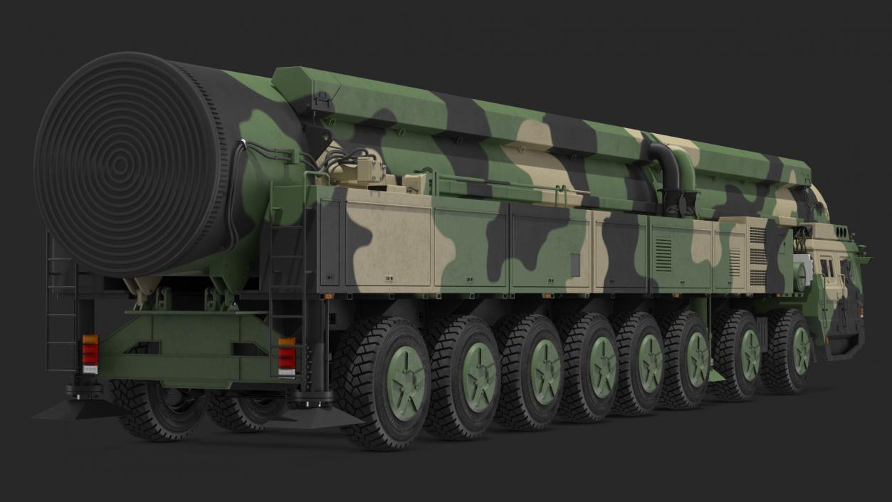 ICBM Launch Vehicle Generic 3D