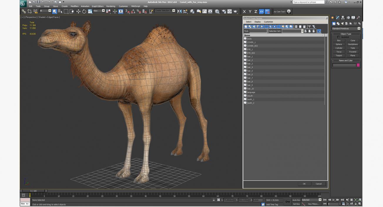 Camel 3D model