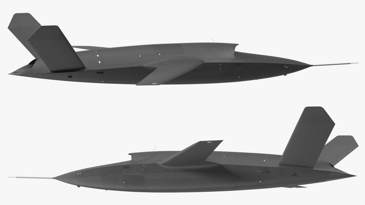 3D Combat Military Drone