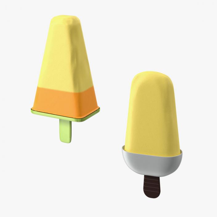 3D model Homemade Ice Creams Collection