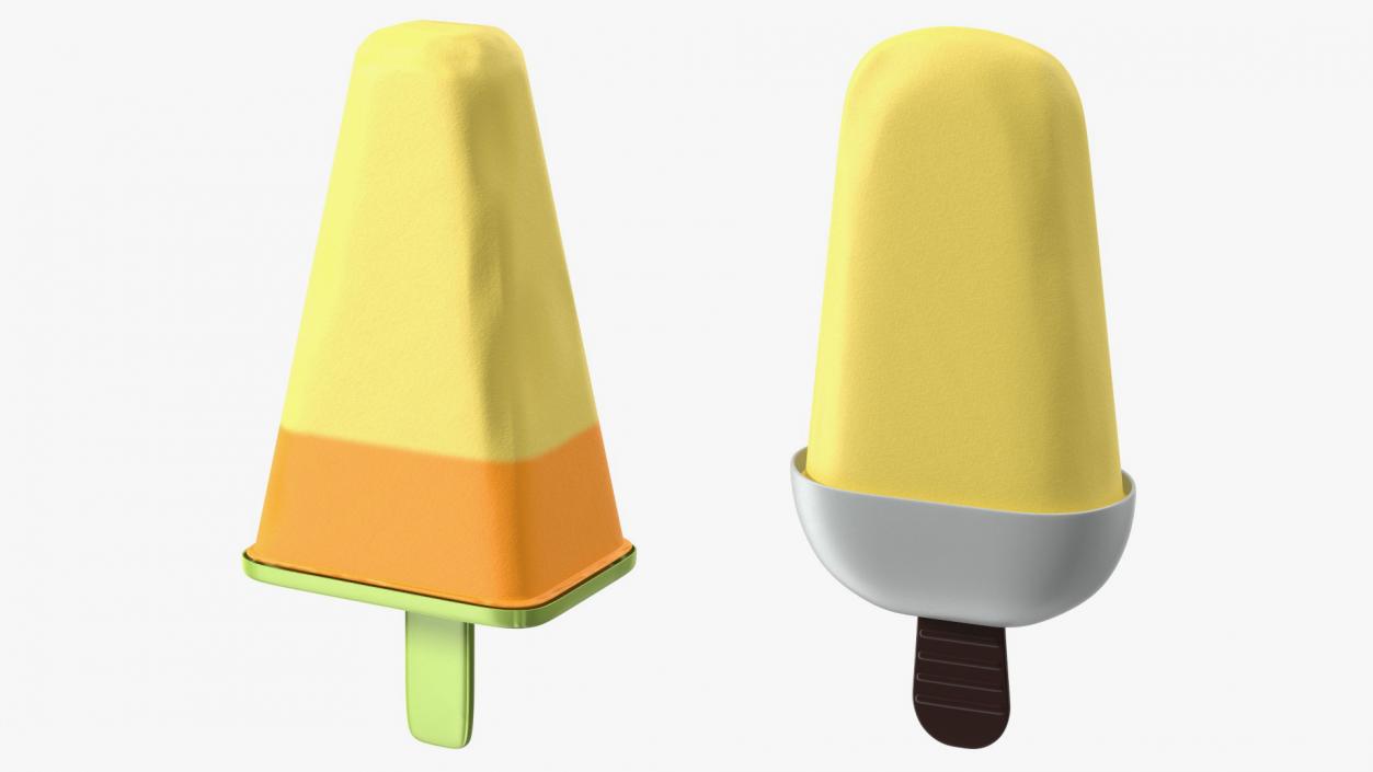 3D model Homemade Ice Creams Collection