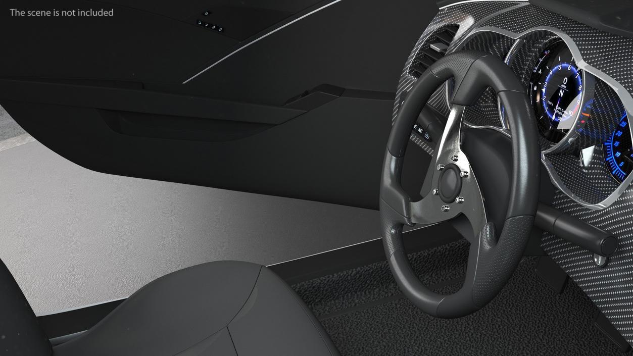 3D Steering Wheels Collection 4 model