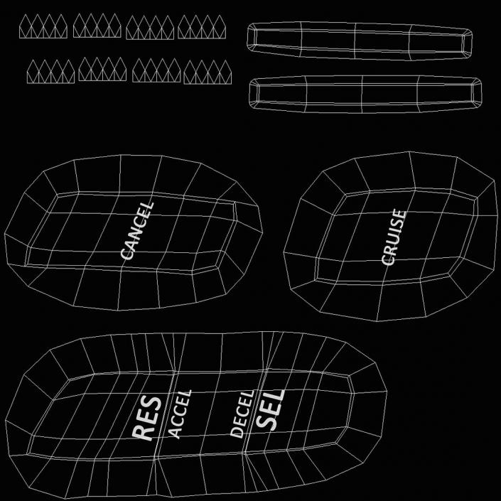 3D Steering Wheels Collection 4 model