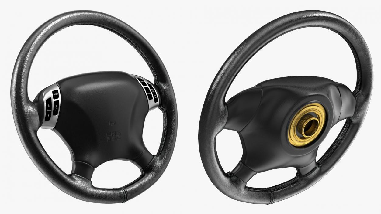 3D Steering Wheels Collection 4 model