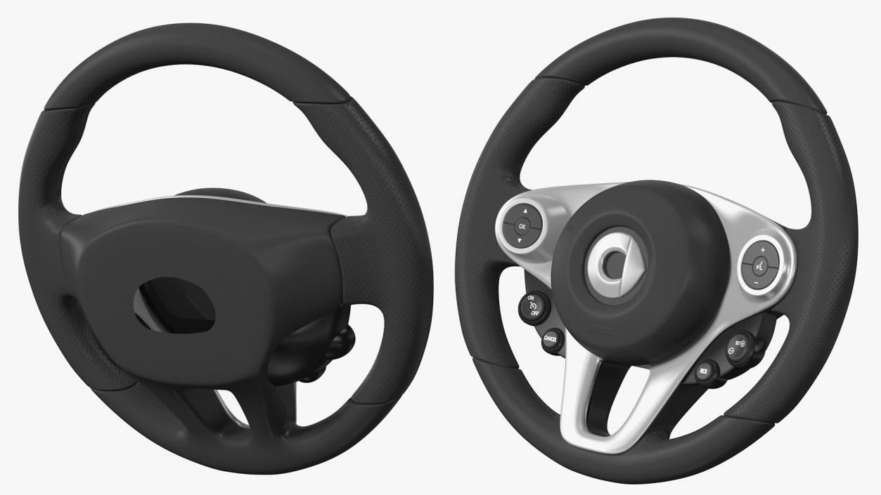 3D Steering Wheels Collection 4 model