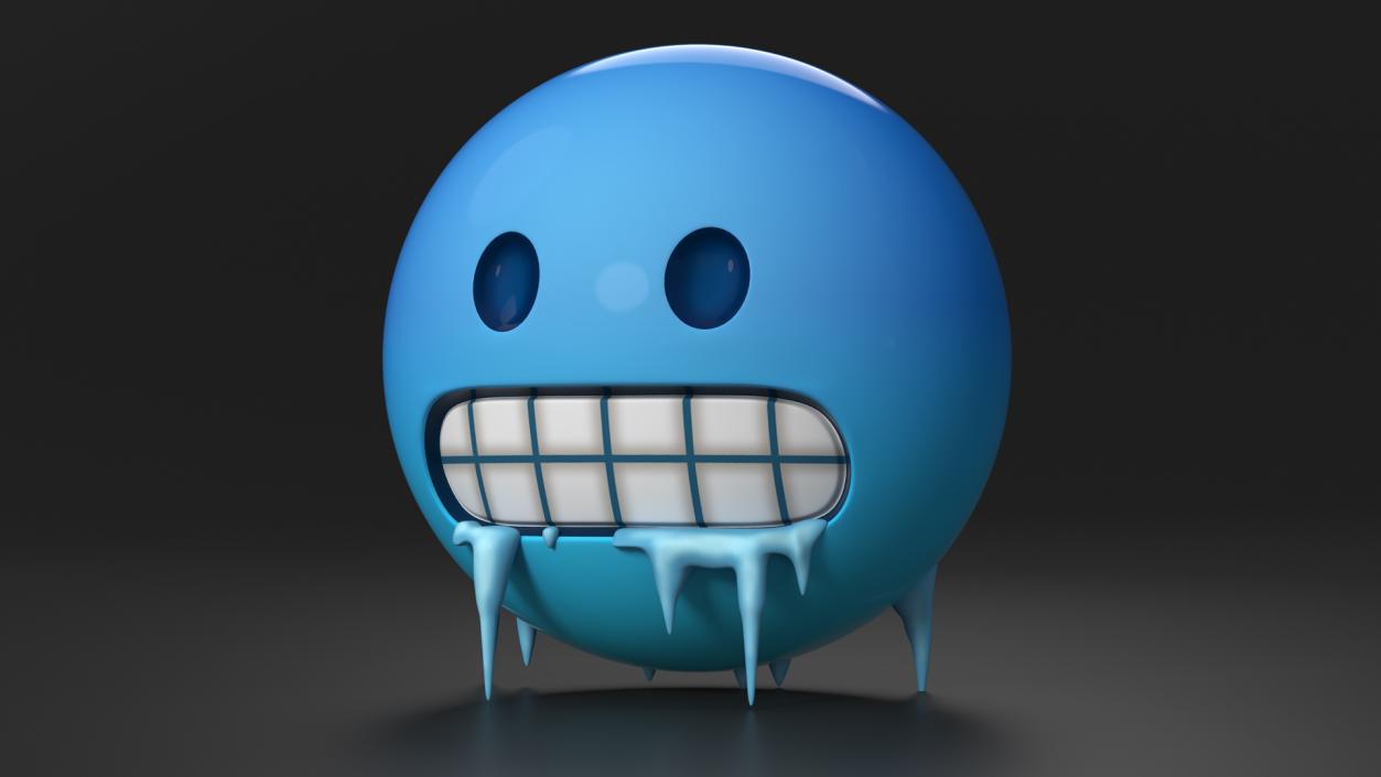 3D model Emoji Cold Face