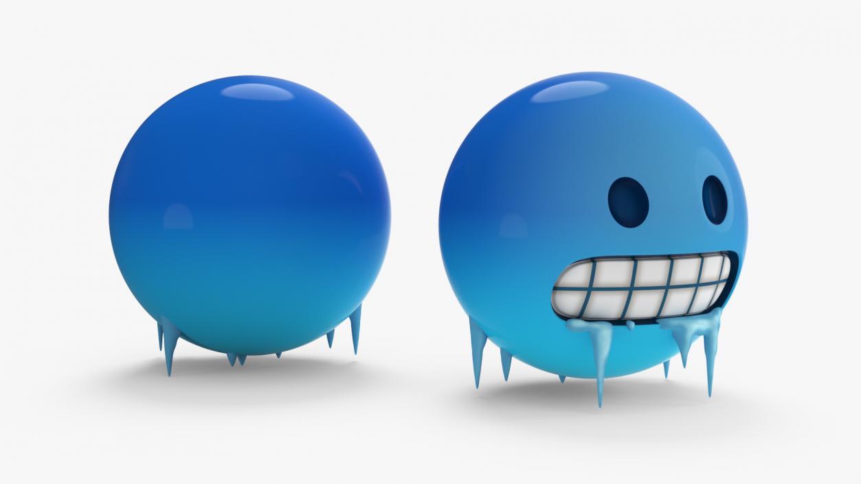 3D model Emoji Cold Face