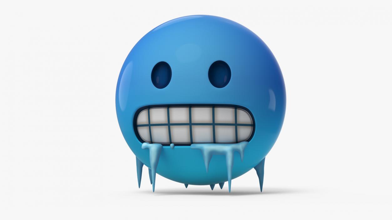 3D model Emoji Cold Face