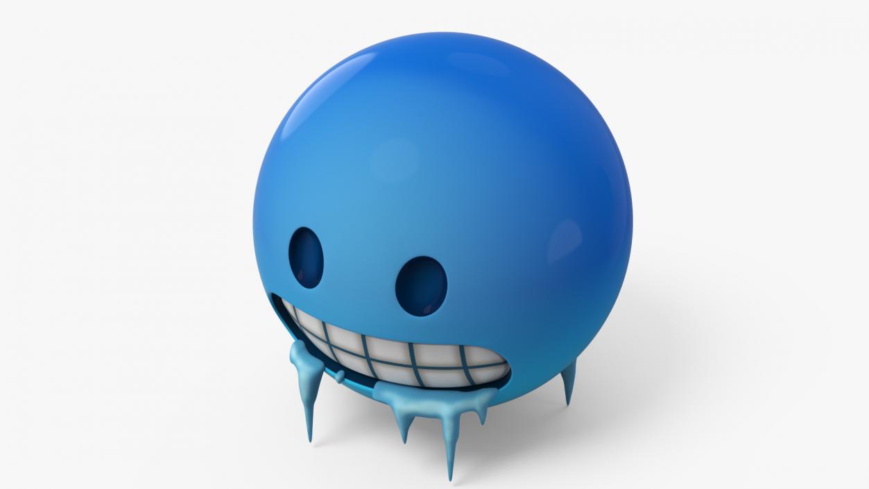 3D model Emoji Cold Face