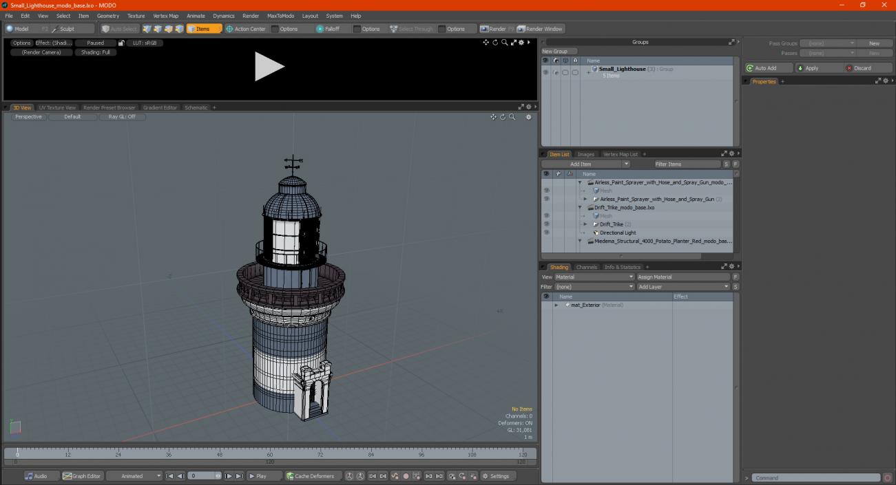 3D Small Lighthouse