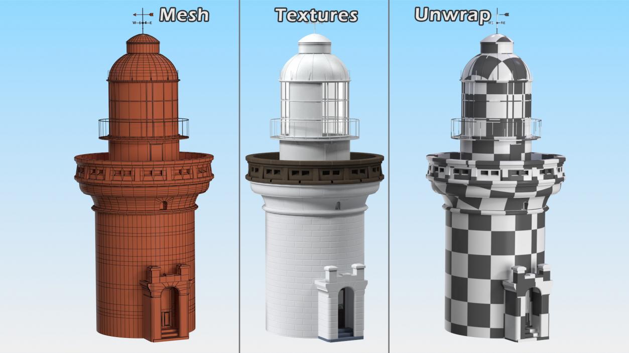 3D Small Lighthouse