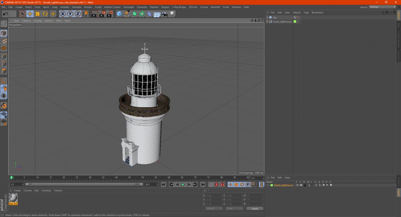 3D Small Lighthouse