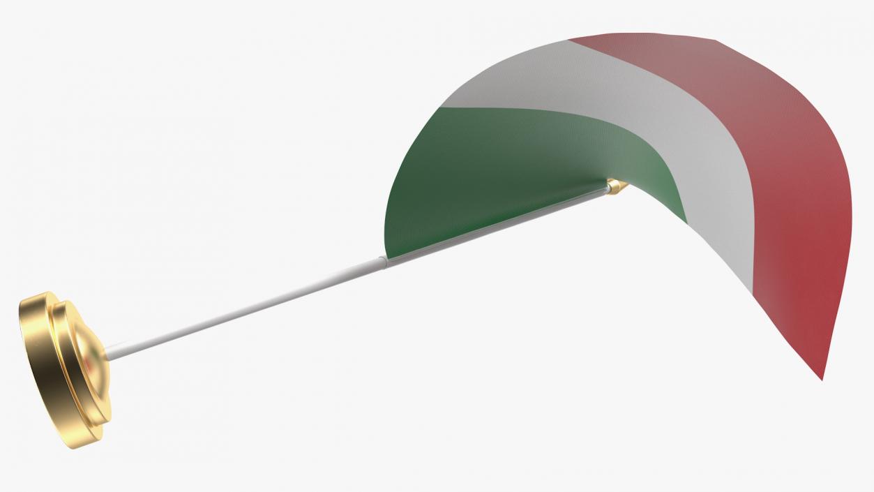 3D model Wall Flag Italy