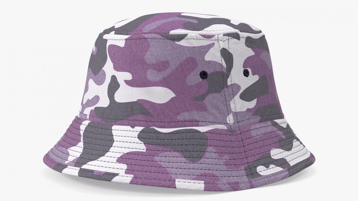 3D model Bucket Hat Camo