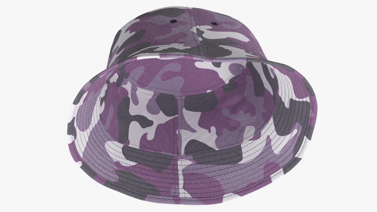 3D model Bucket Hat Camo