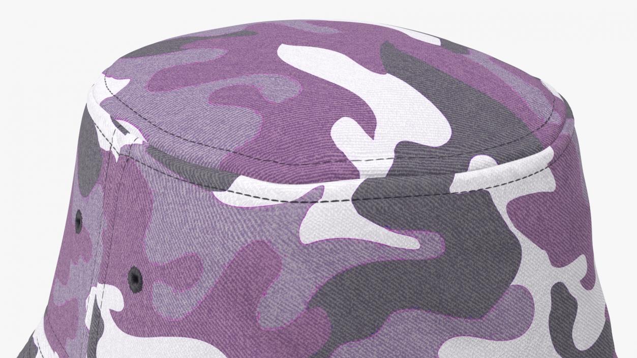 3D model Bucket Hat Camo