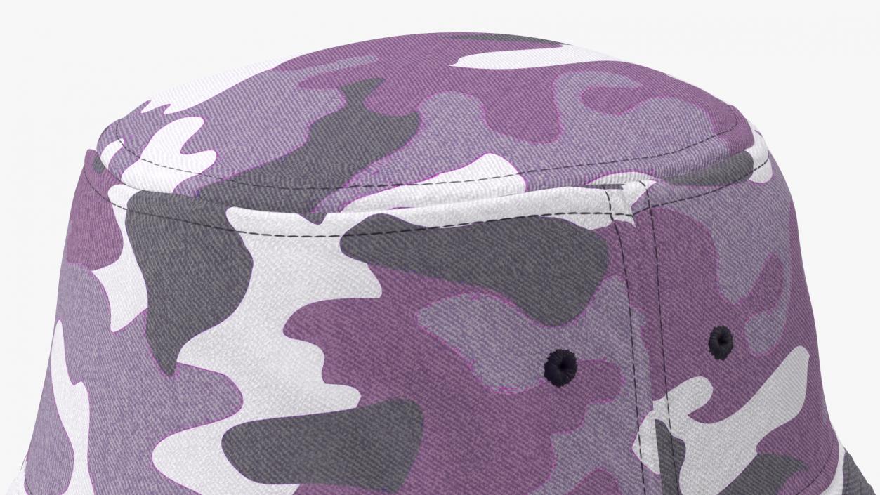 3D model Bucket Hat Camo