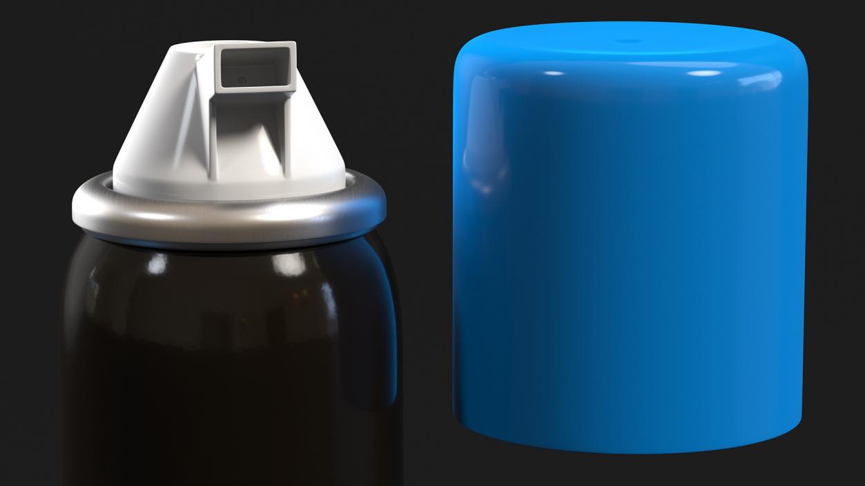 Travel Can of Shave Foam 3D model