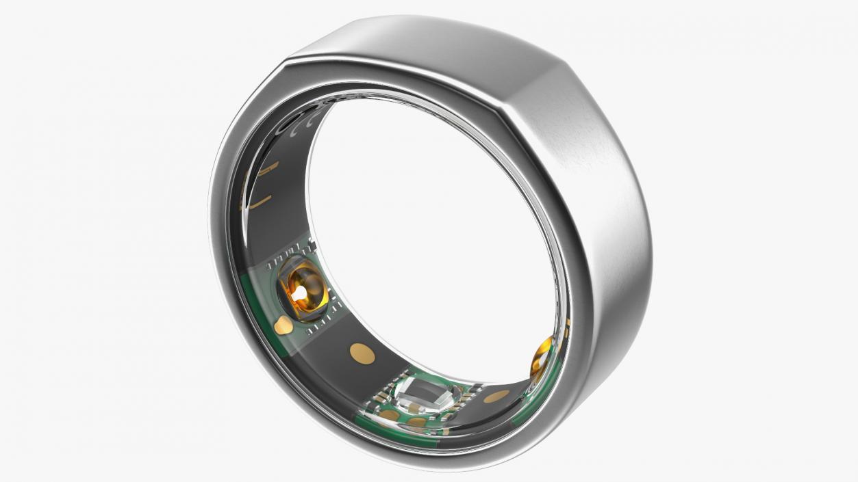 3D Oura Ring Chrome