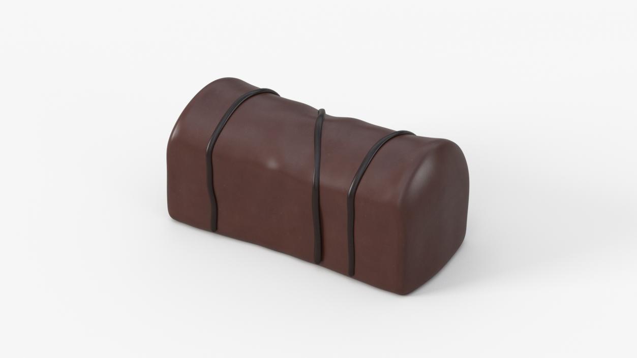 Chocolate Sponge Candy 3D