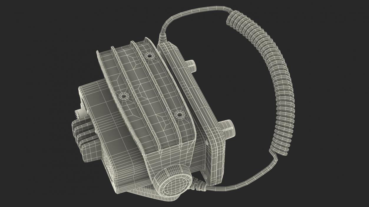 Garmin VHF 110 Fixed Mount Marine Radio 3D model