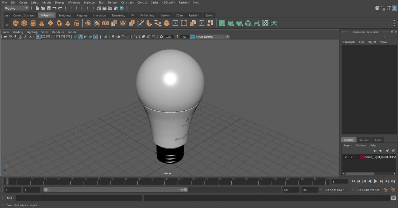 3D Smart Light Bulb