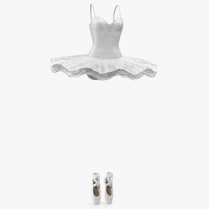 Ballet Tutu Dress 3D