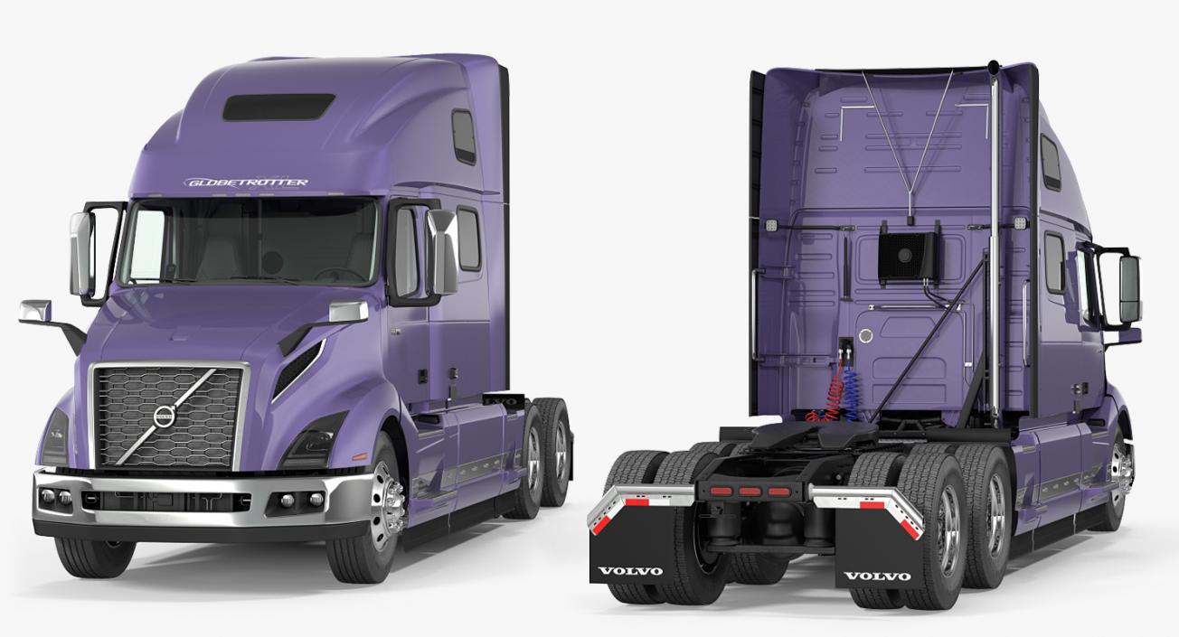 Volvo VNL 860 Truck 2018 3D model