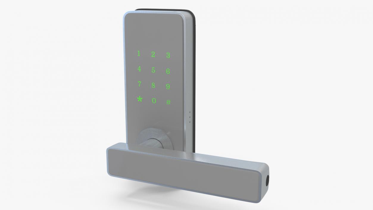 Smart Handle Lock 3D