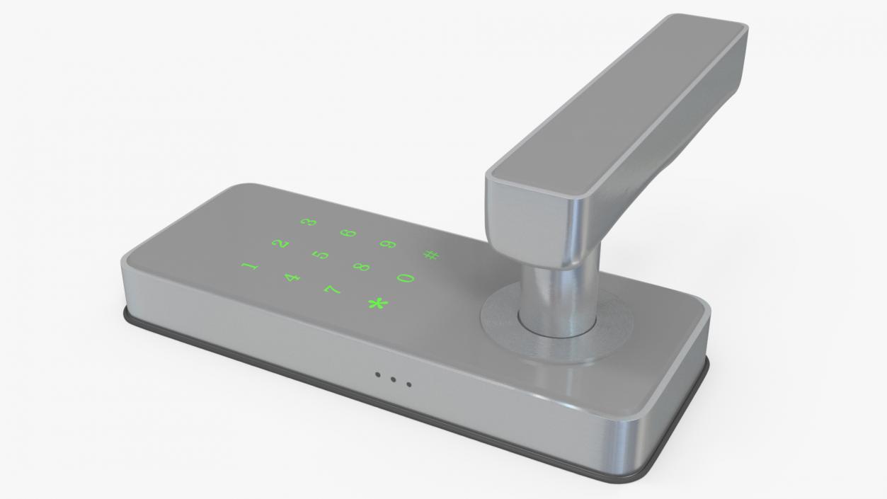 Smart Handle Lock 3D