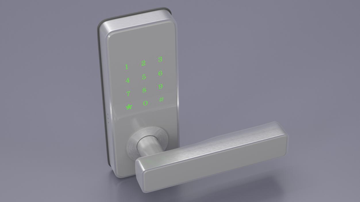 Smart Handle Lock 3D